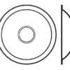 Uvongo Round Bowl 20.5”R