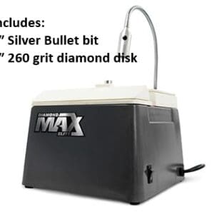 Diamond MAX Elite tabletop grinder with flexible hose