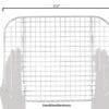 Stainless Steel Screen Melt 8.78'' x 11.2'' on a white background.