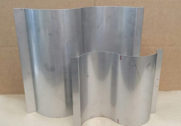 8″ Stainless Slope Wave Slump