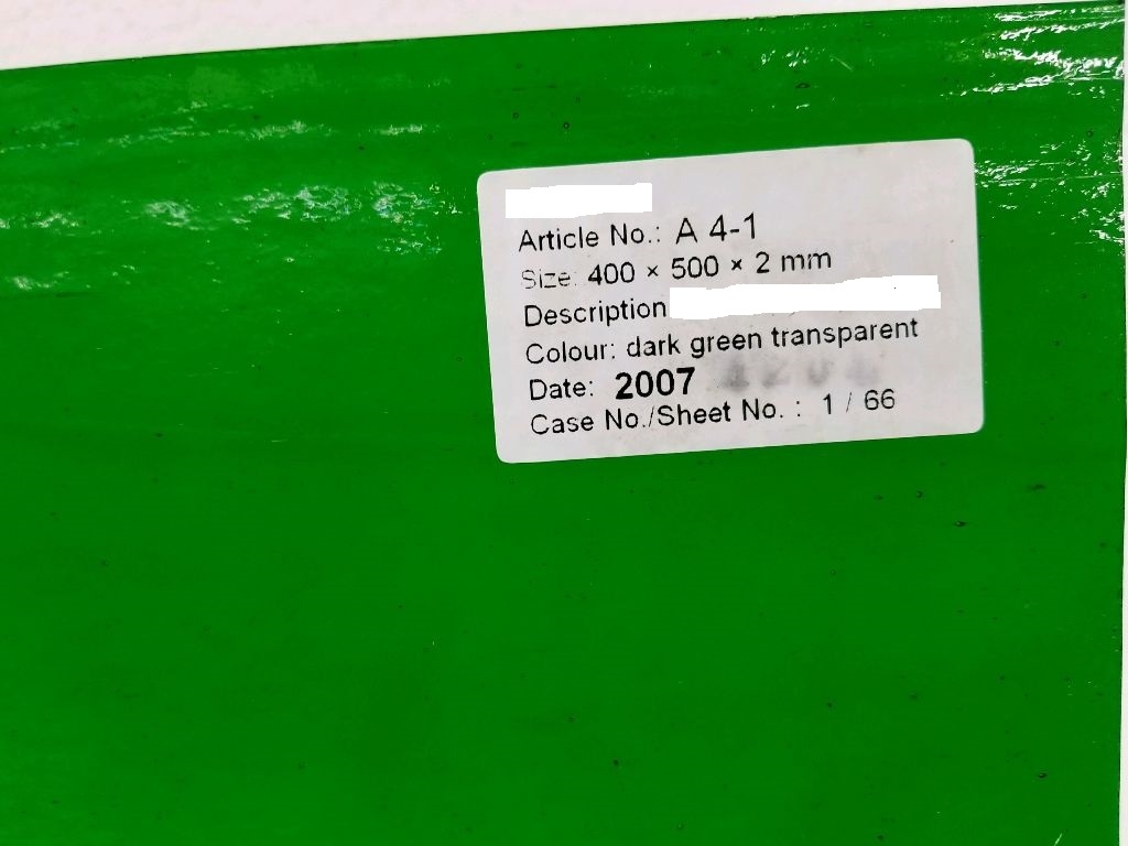 Dk. Green Trans. 4-1-2mm