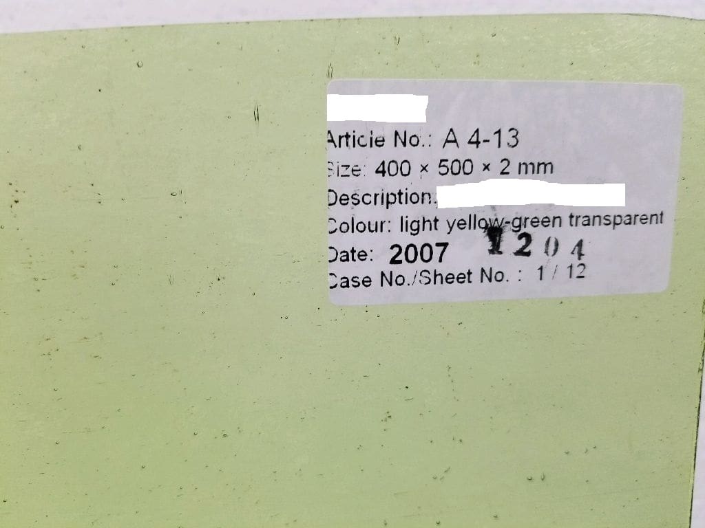 Lt. Yellow/Green Trans 4-13-2mm