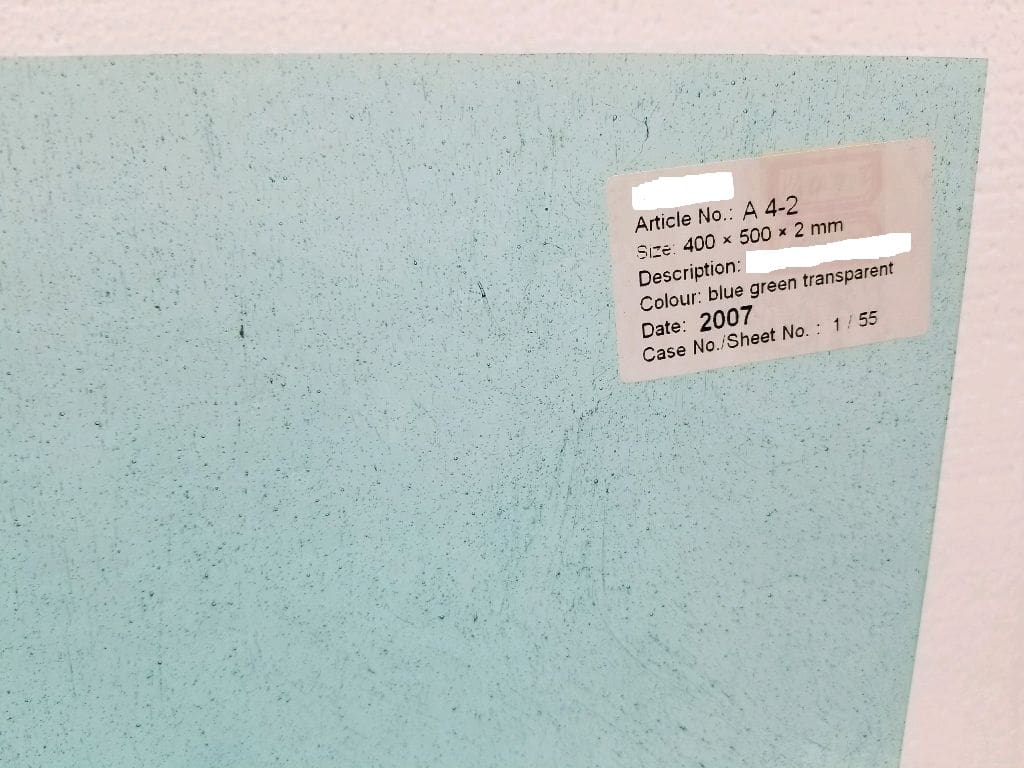 Blue Green Trans. 4-2-2mm
