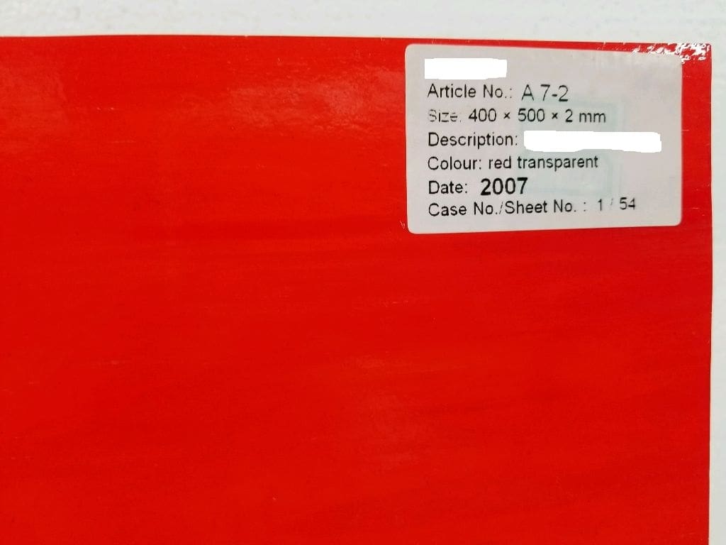 Red Trans. 7-2-2mm