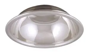 An image of a 9.25'' Stainless Slumping Bowl Mold on a white background.