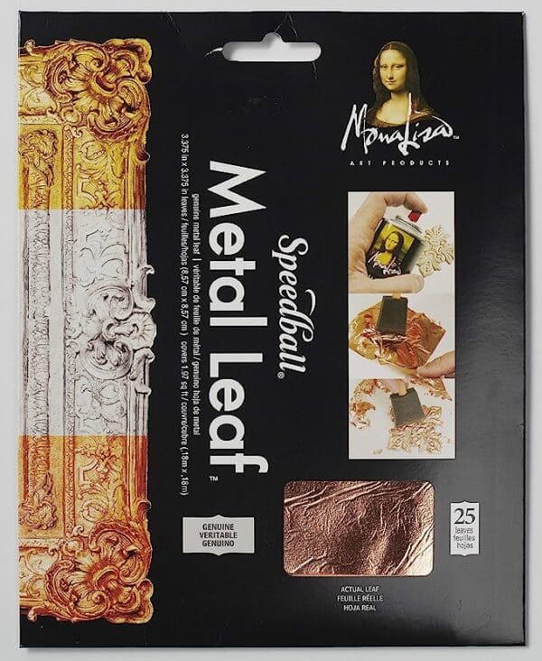 Copper Thin Foil 25 Sheets metal leaf.