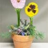 LF212 PANSY AND HIBISCUS STAKE MOLD