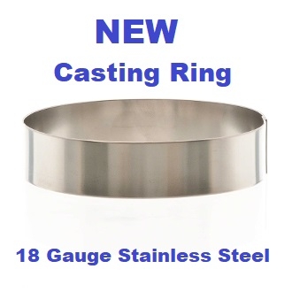 Casting Ring Stainless Steel 2” High