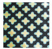 Dichroic Pattern Clovers 4×4