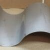 8″ Stainless Slope Wave Slump