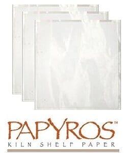 Papyros Kiln Shelf Paper (20.5" x 20.5").