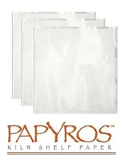 Papyros Kiln Shelf Paper (20.5" x 20.5").