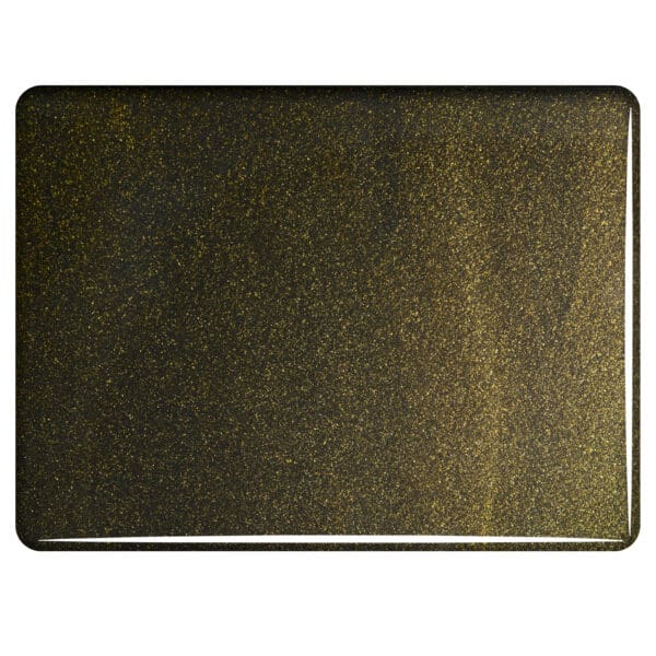 Brown glittery textured surface, rectangular shape.