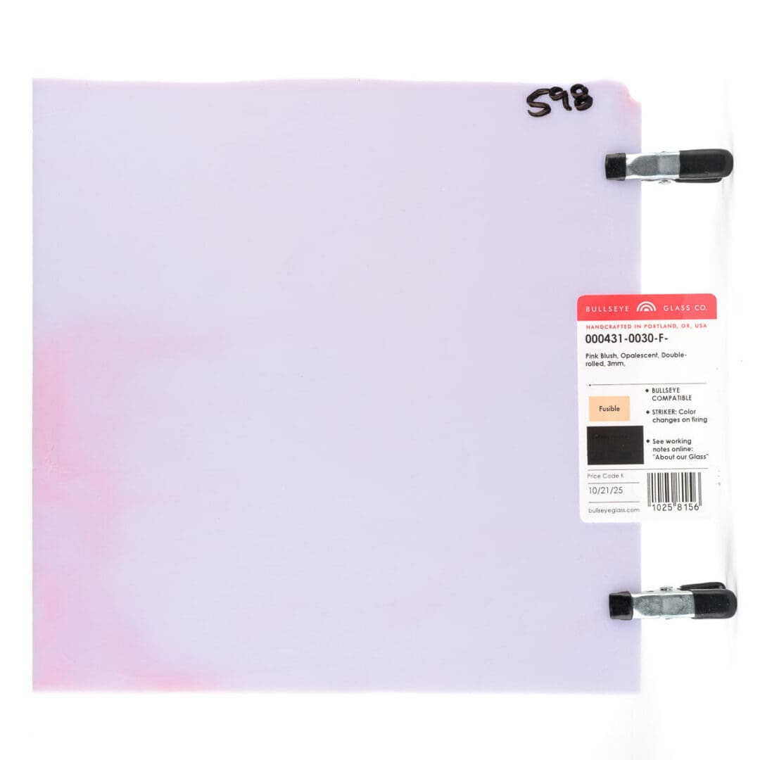 Clear acrylic whiteboard with black marker and eraser attached.
